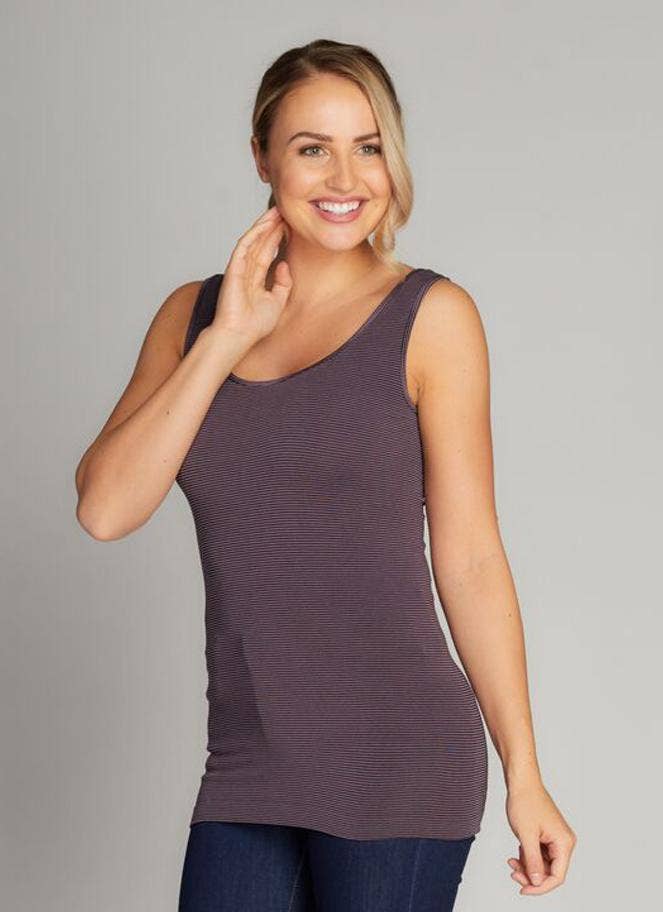 C'est Moi Clothing Co - Wholesale Tank Top - Women's - Bamboo Double Scoop Tank- CEBT111017