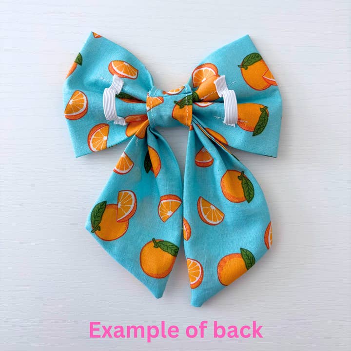 Annie & Val Handmade - Vendita all'ingrosso Papillon - Cani - Papillon per cani Navy Floral Rifle Paper Co.4