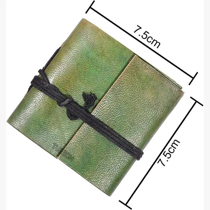 Tuzech Leather - Vendita all'ingrosso Diari/agende - Mini diario compatto in pelle vintage fatto a mano5