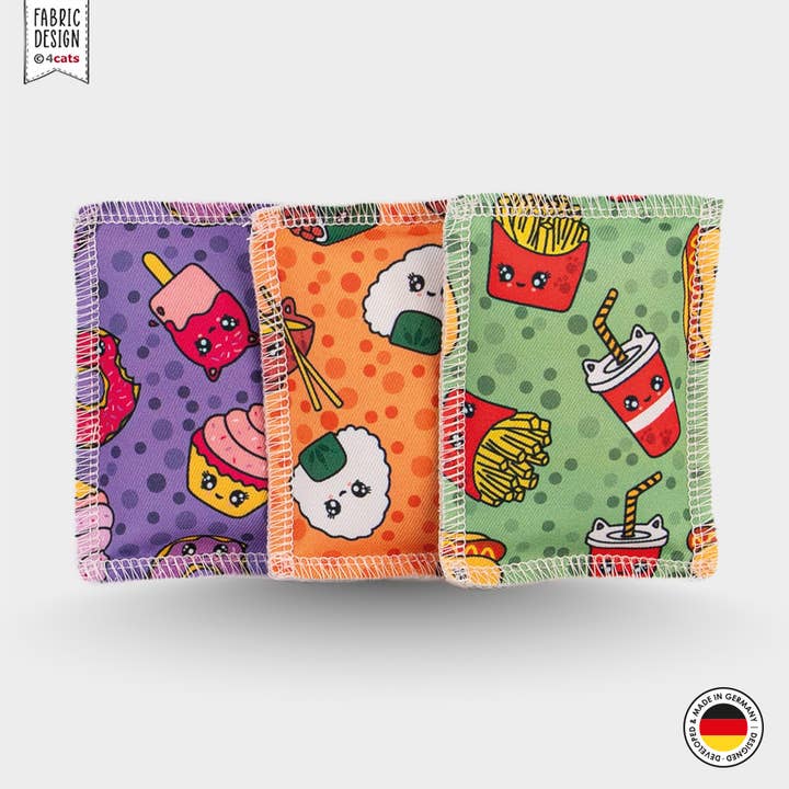 4cats Kawaii Food Collection - Cuddly Cushion - 24 Pieces for wholesale by 4cats Heimtierbedarf GmbH