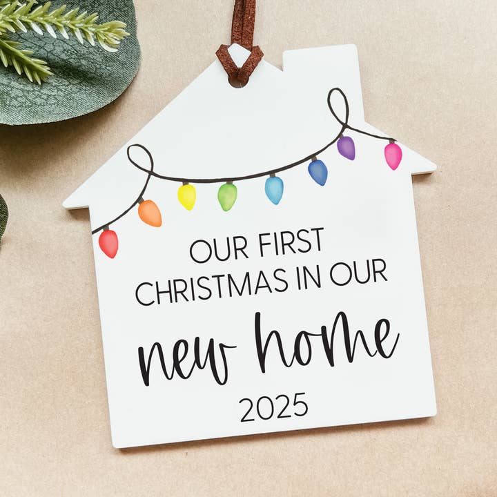 2025 New Home Christmas Ornament for wholesale by Knotty Design Co.