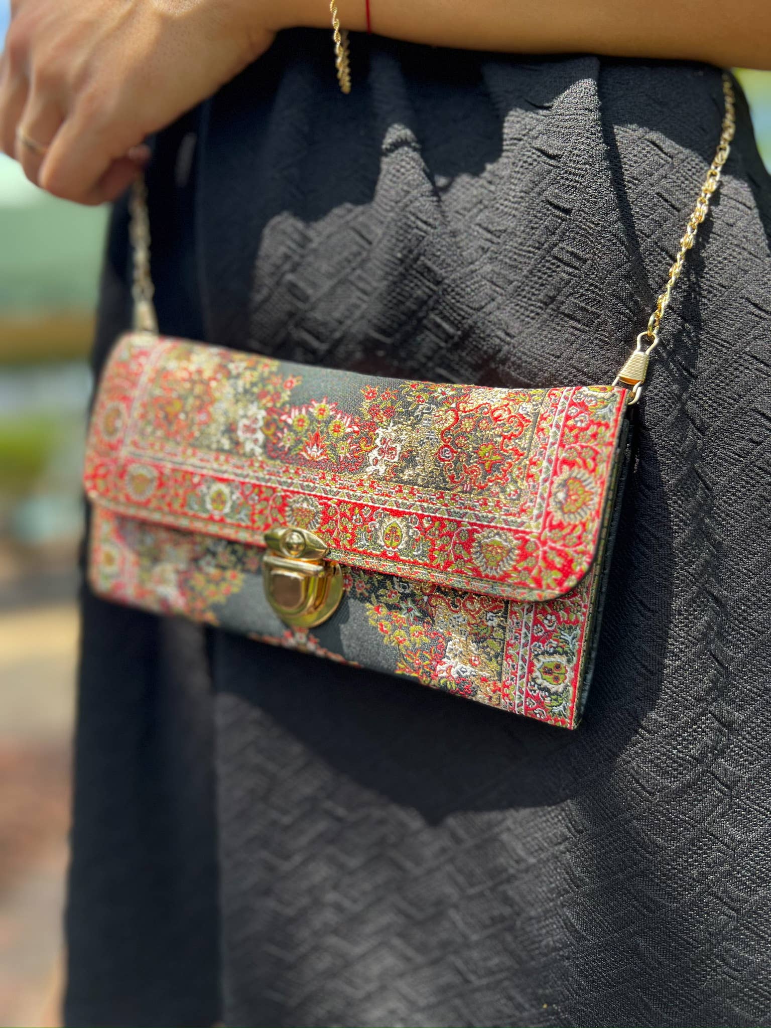 Umays Boho - Wholesale Crossbody Bag - Women's - Rug Design Crossbody Bag, Small Boho Shoulder Bag for Women1