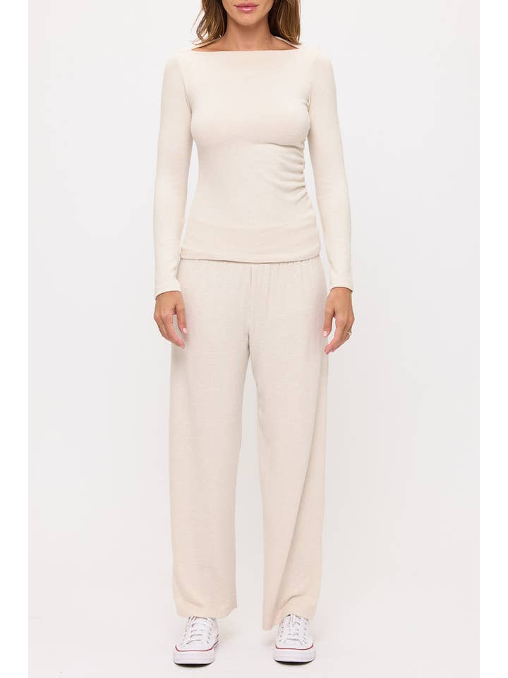 Renee C. - Wholesale Knit Sweater - Women's - Made In The USA Solid Long Sleeve Sweater 3