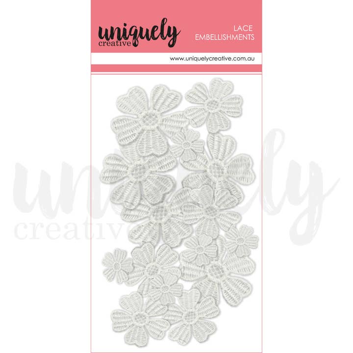 Mixed Lace Flowers for wholesale by Uniquely Creative