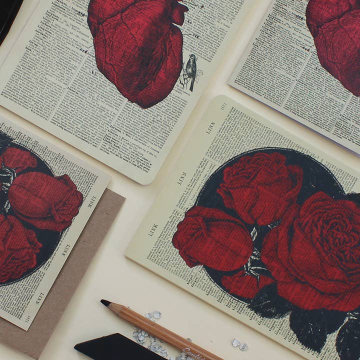 We Act Company - Wholesale Notebook - Anatomical Heart Notebook - Notepad - Journal - WAN18301