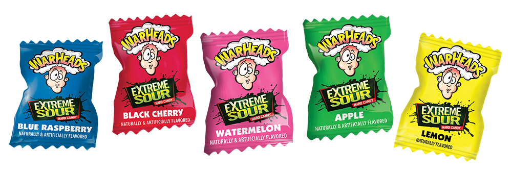 iSweet.ca - Wholesale Hard Candy - Tub - Approx Warheads 34 oz (964 g) (Approx 215 Pcs)0