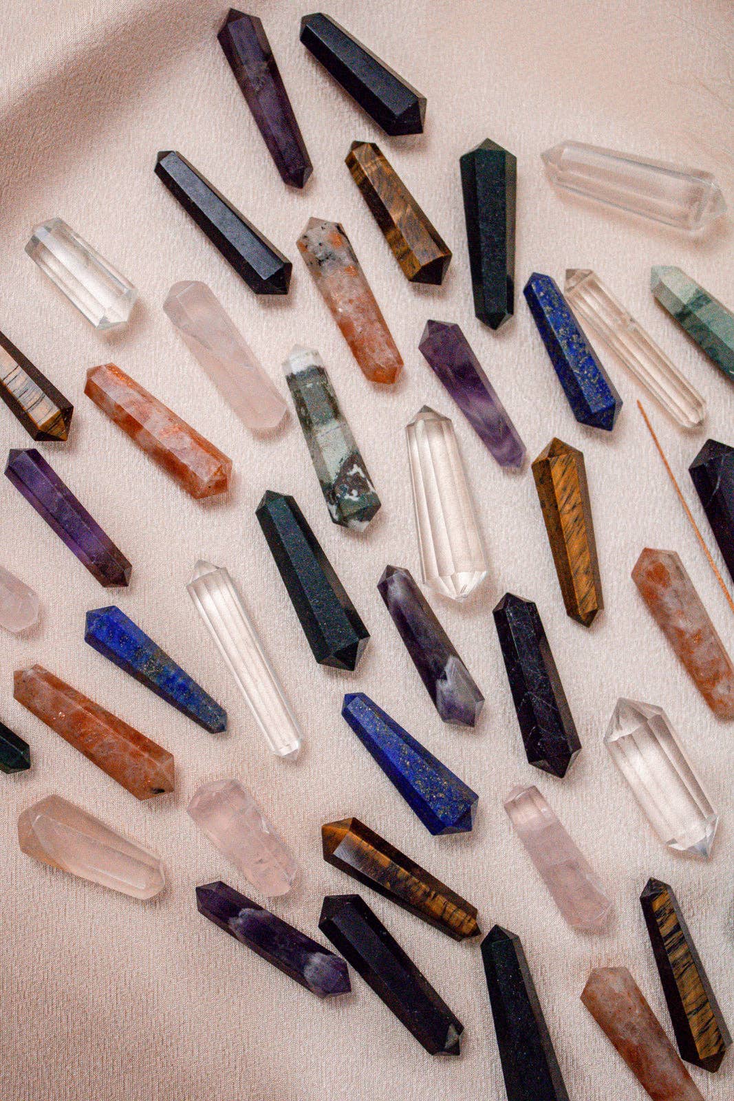 Selene Stone - Wholesale Spiritual Stone/Crystal - Mini Double Terminated Point9