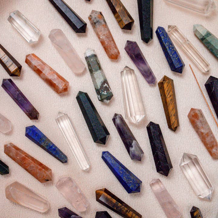 Selene Stone - Wholesale Spiritual Stone/Crystal - Mini Double Terminated Point9