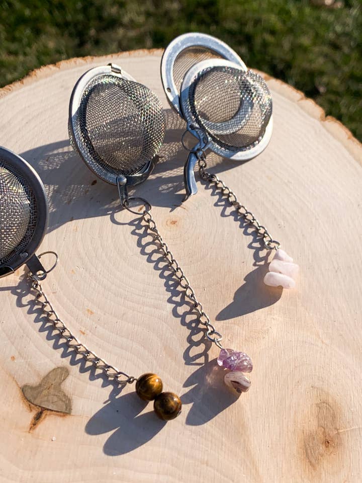 Herbal Crystal Tea Infuser for wholesale by Cinta Soul