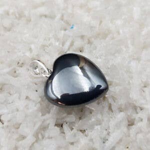 Shamans Crystal – Großhandel Individueller Charm/Anhänger – Herz-Anhänger aus Edelsteinen mit silberner Öse – Amethyst, Aventurin, Tigerauge & mehr11