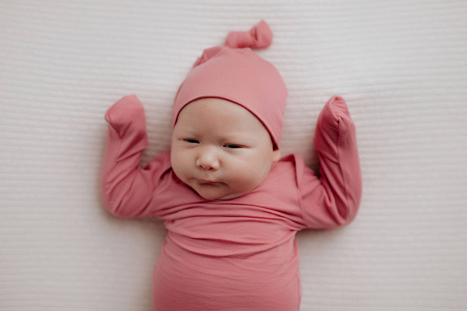 Three Little Tots - Wholesale Babygown - Baby - Rose Knotted Gown2