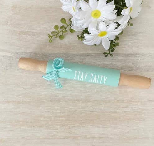 AH Designs 15 - Wholesale Decorative Tabletop Object - 7” Sea Inspired Mini Rolling Pins, Farmhouse Tier Tray2