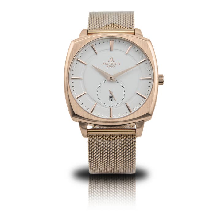 RoseGold/White Monolith (rosegold mesh strap) for wholesale by ASOROCK WATCHES ™