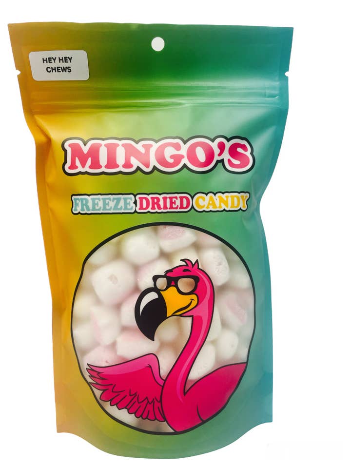 Frysetørret Hey Hey Chews for engroshandel hos Mingo's Freeze Dried Candy