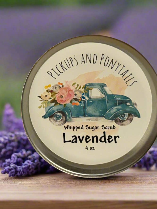 Esfoliante de açúcar batido de por atacado de Pickups And Ponytails