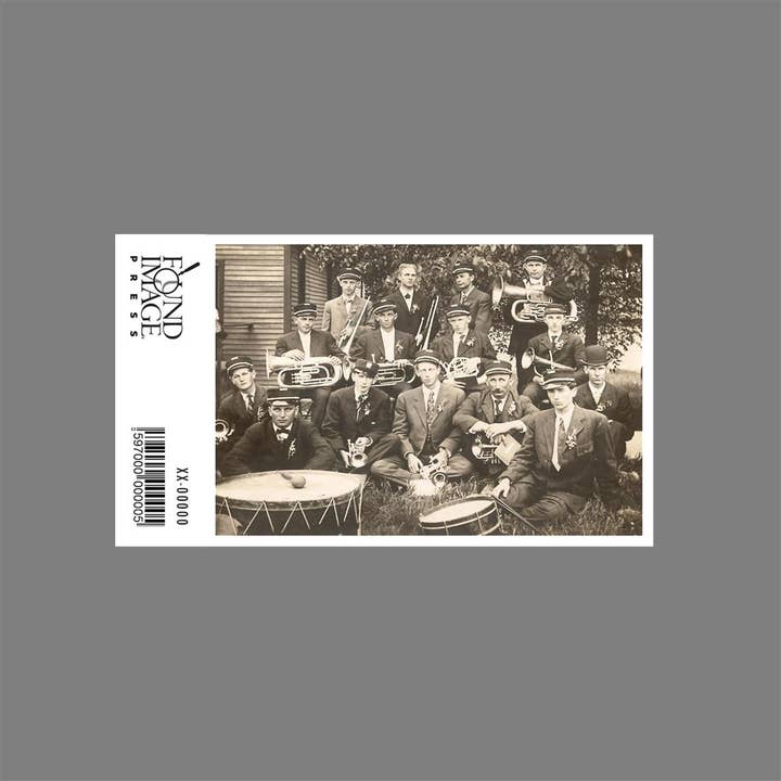 Found Image Press - Wholesale Sticker - Sticker AP-141 Band Sitting on Grass1