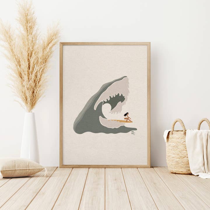 La vague pourrait mordre ! pour la vente par Madsmasterpiece