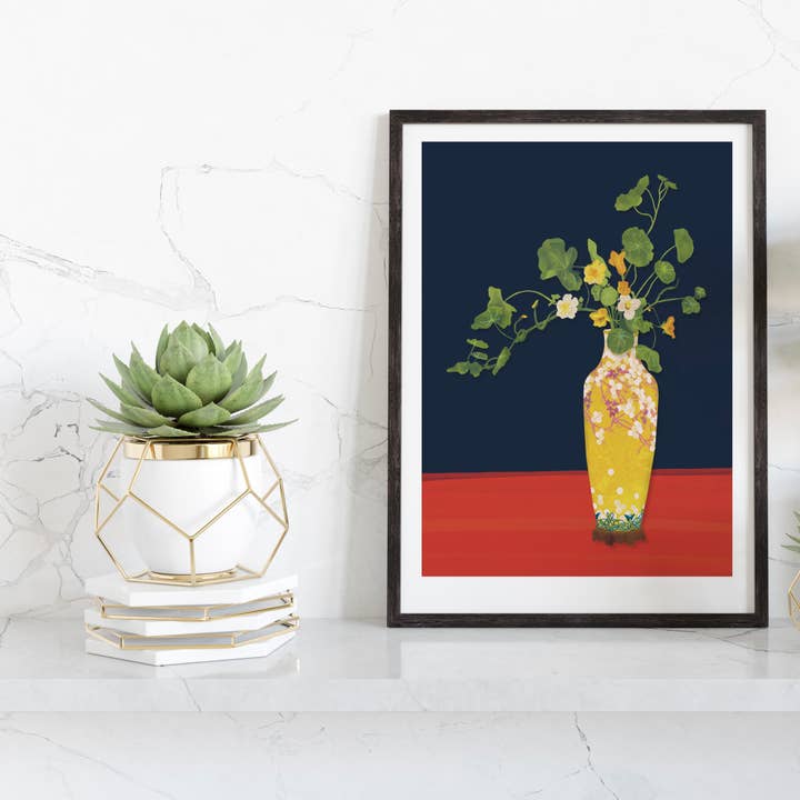 Studio Angelart - Wholesale Poster - Oriental cherry on a vase art print2