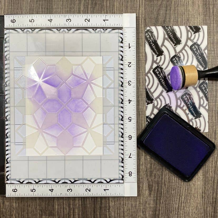 Brutus Monroe LLC - Wholesale Craft Tool - Stick and Stamp Pigment Palette2