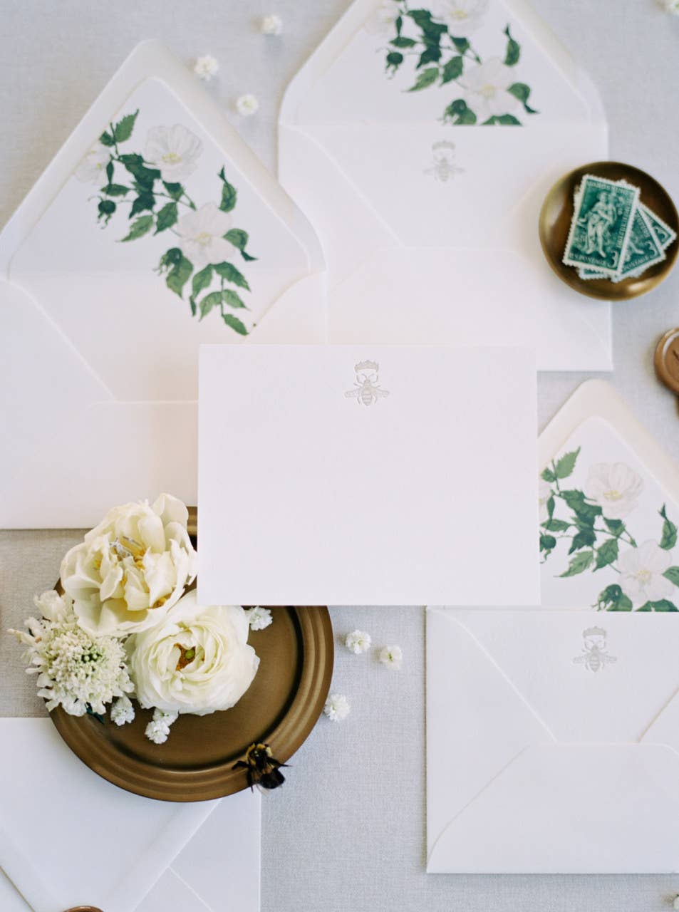 Ciarra Claire - Wholesale Stationery/Notecard Set - Floral | Stationery Set of 63