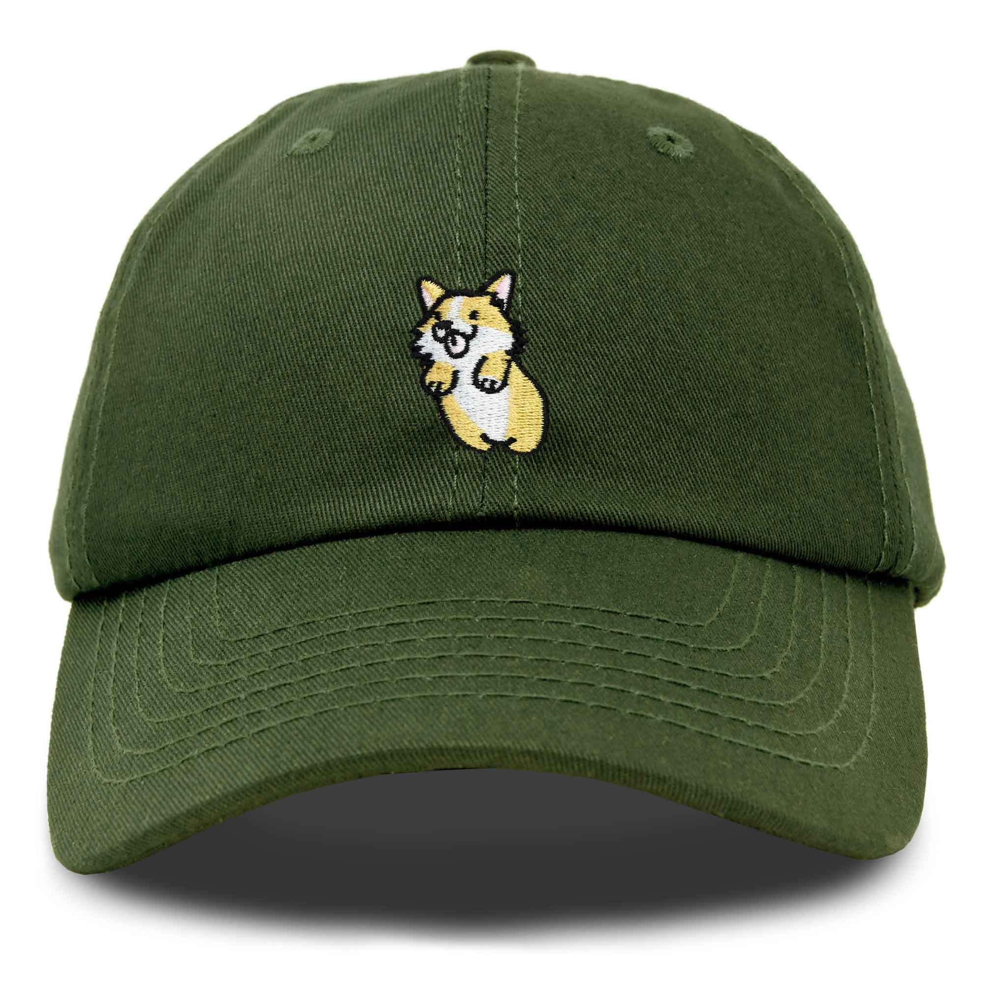 Dalix - Wholesale Baseball Cap - Women's - DALIX Cute Leaping Corgi Hat Womens Embroidered Baseball Cap24