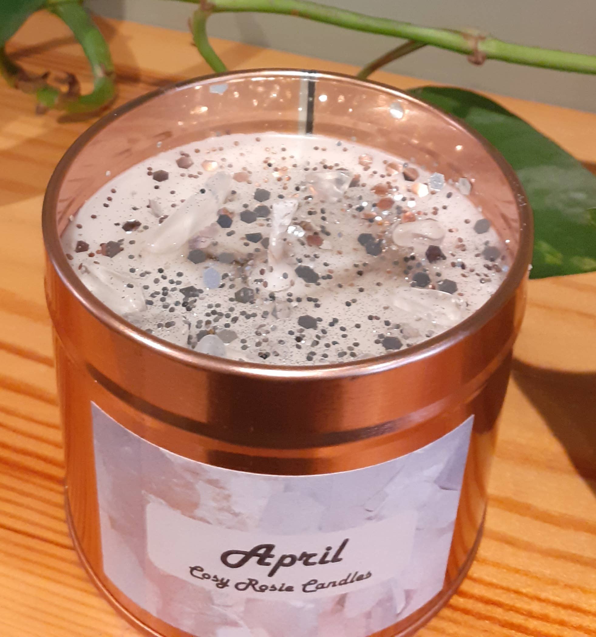 Cosy Rosie Candles - Wholesale Travel Candles - Handmade Birth Month Candles Crystals Gift1