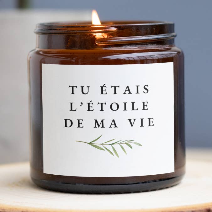 Memorial candle - You were the star of my life for wholesale by MAMIE CANDLE