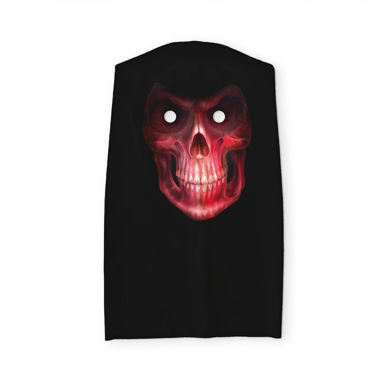 Wild Star Hearts – wholesale Costume – Men's – FACE SKINZ - Grim Reaper - Red Face Mask5