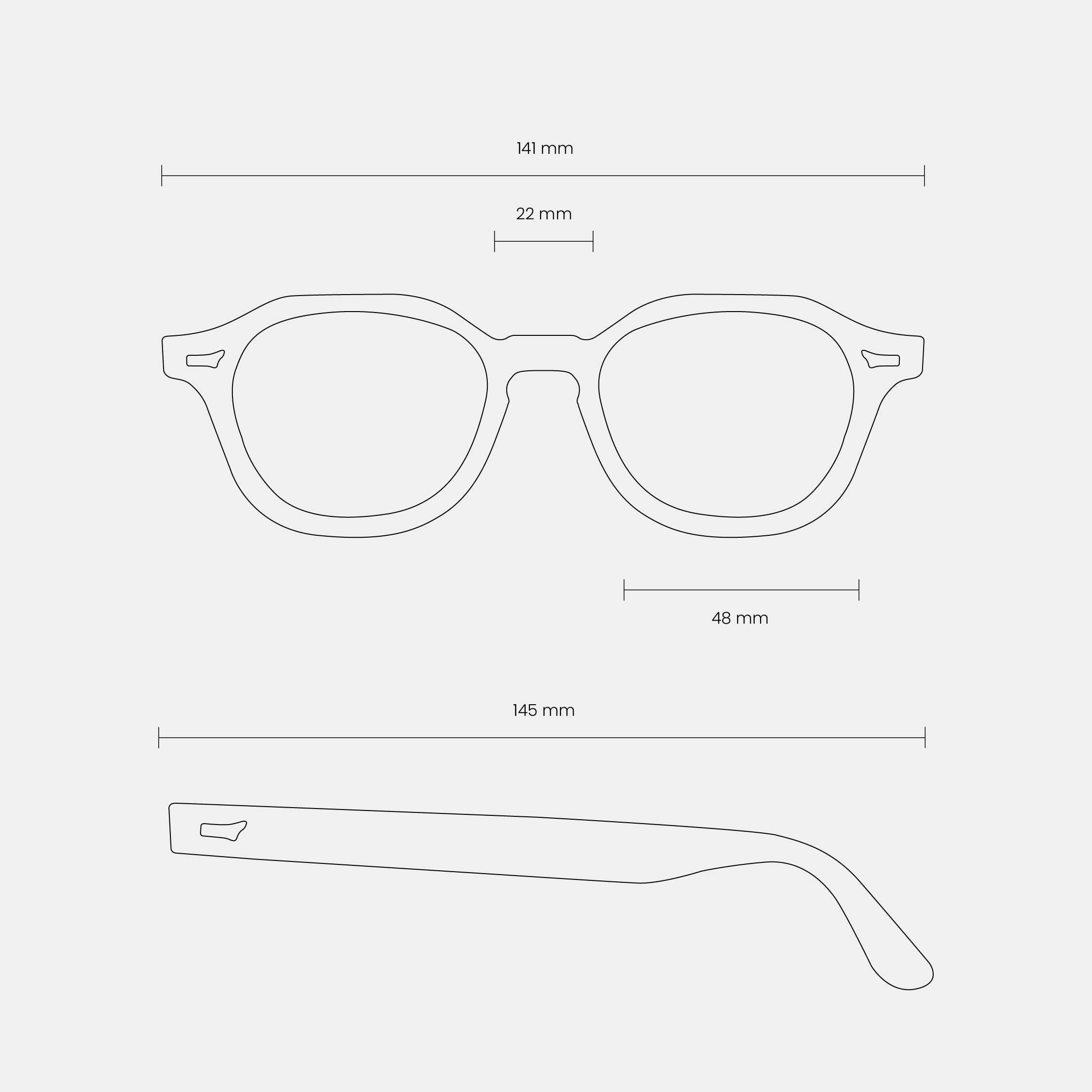 FORA - Wholesale Sunglasses - Unisex - Unisex Wayfarer Sunglasses | Dealer | Acetate 27