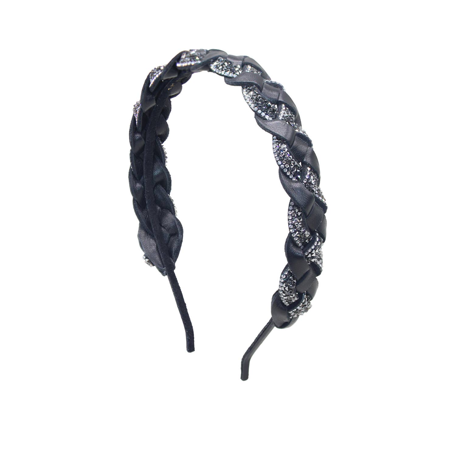 Valérie Valentine - Wholesale Fashion Headband - Women's - Leather headband & Swarovski® crystals ALICE