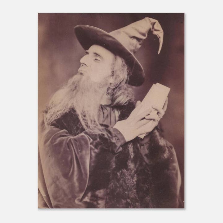 Die Rezitation des Wauld-Zauberer-Kunstdrucks für den Großhandel von Houselore