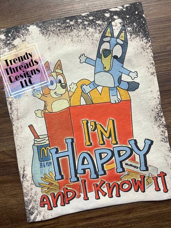 I’m happy and I know it shirt for wholesale by Trendy Threads Designs LLC
