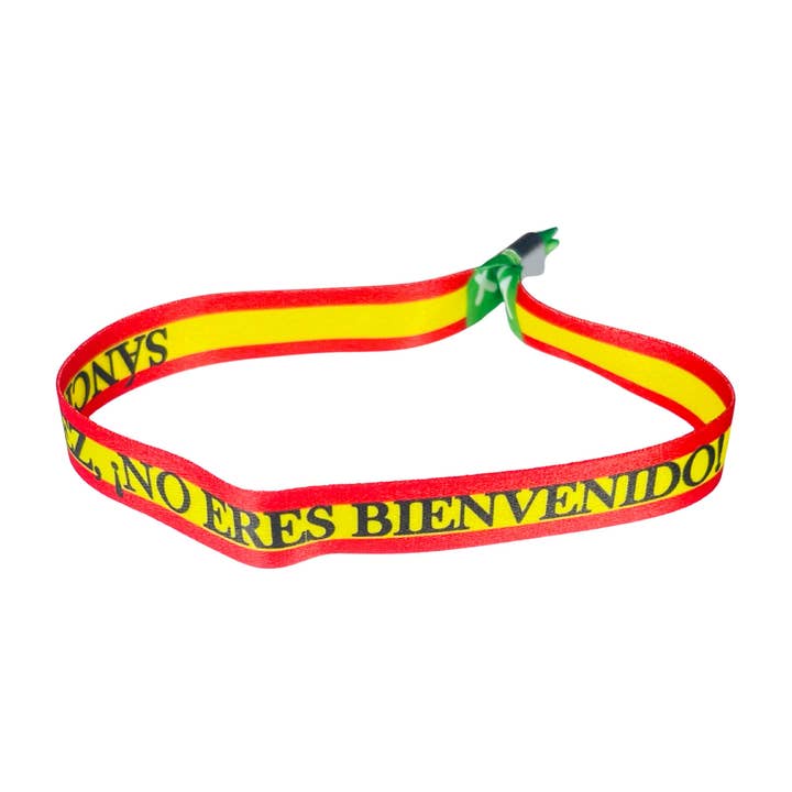 Bracelet - SANCHEZ, YOU ARE NOT WELCOME! - VOX - P2879 for wholesale by Astur Pins