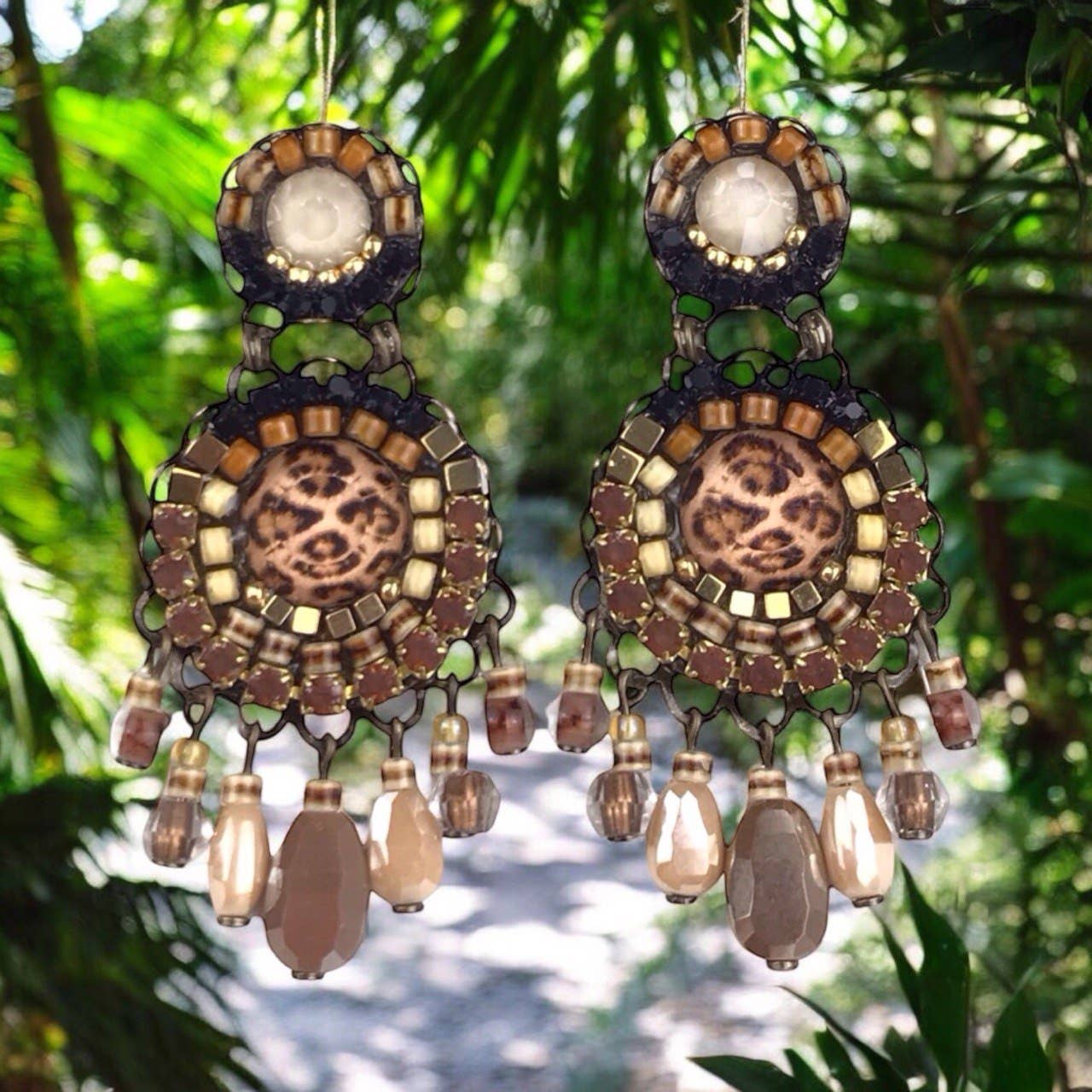 melizijewelry - Wholesale Dangle Earrings - Panther Classic Crystal Earrings4