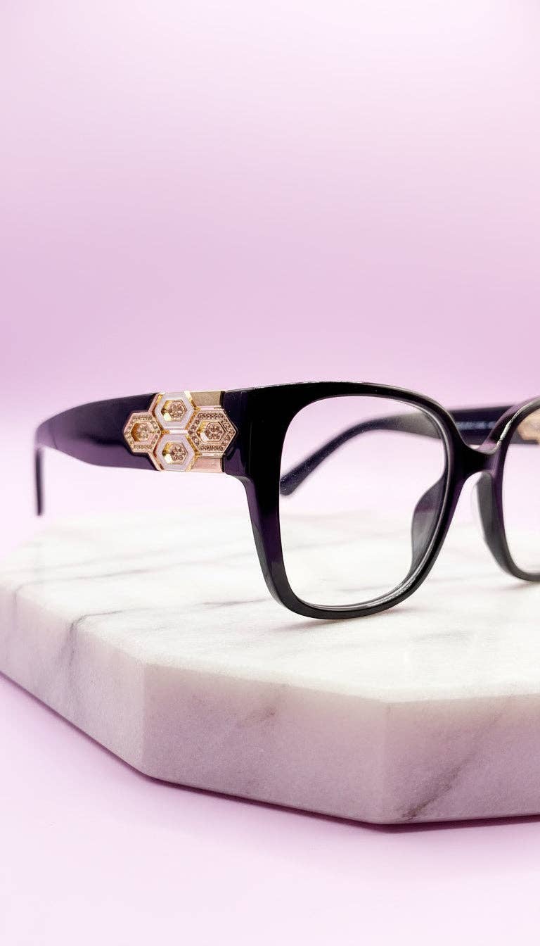 Arya Jewellery Wholesale - Wholesale Sunglasses - Women's - Jewelled Frame Acrylic Sunglasses Box of 201