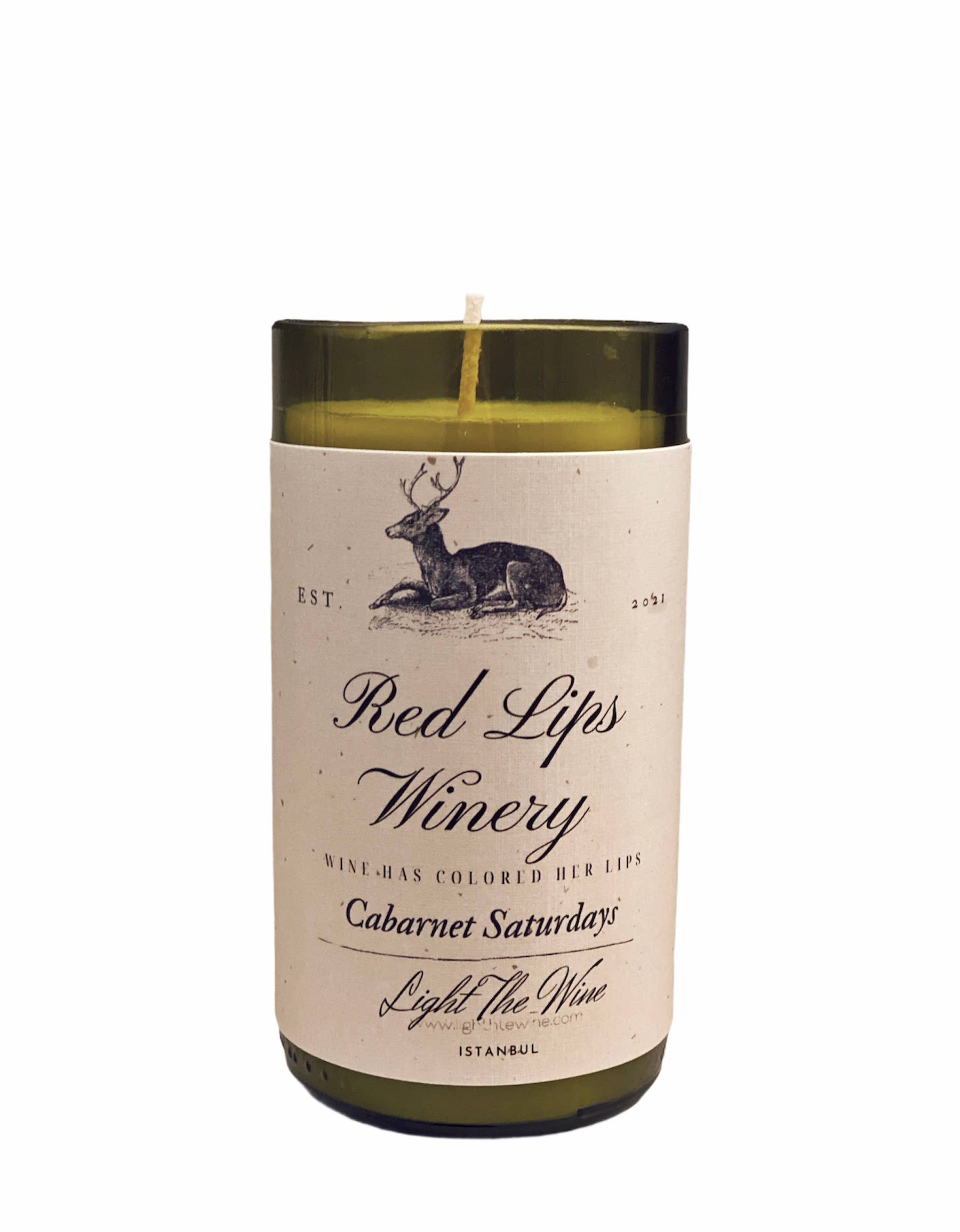 Light The Wine – Großhandel Kerze im Glas / gefüllte Kerze – ROTE LIPPEN HOCHGEFAHREN WEINFLASCHE KERZE ICH BIO-SOJA-KERZE1