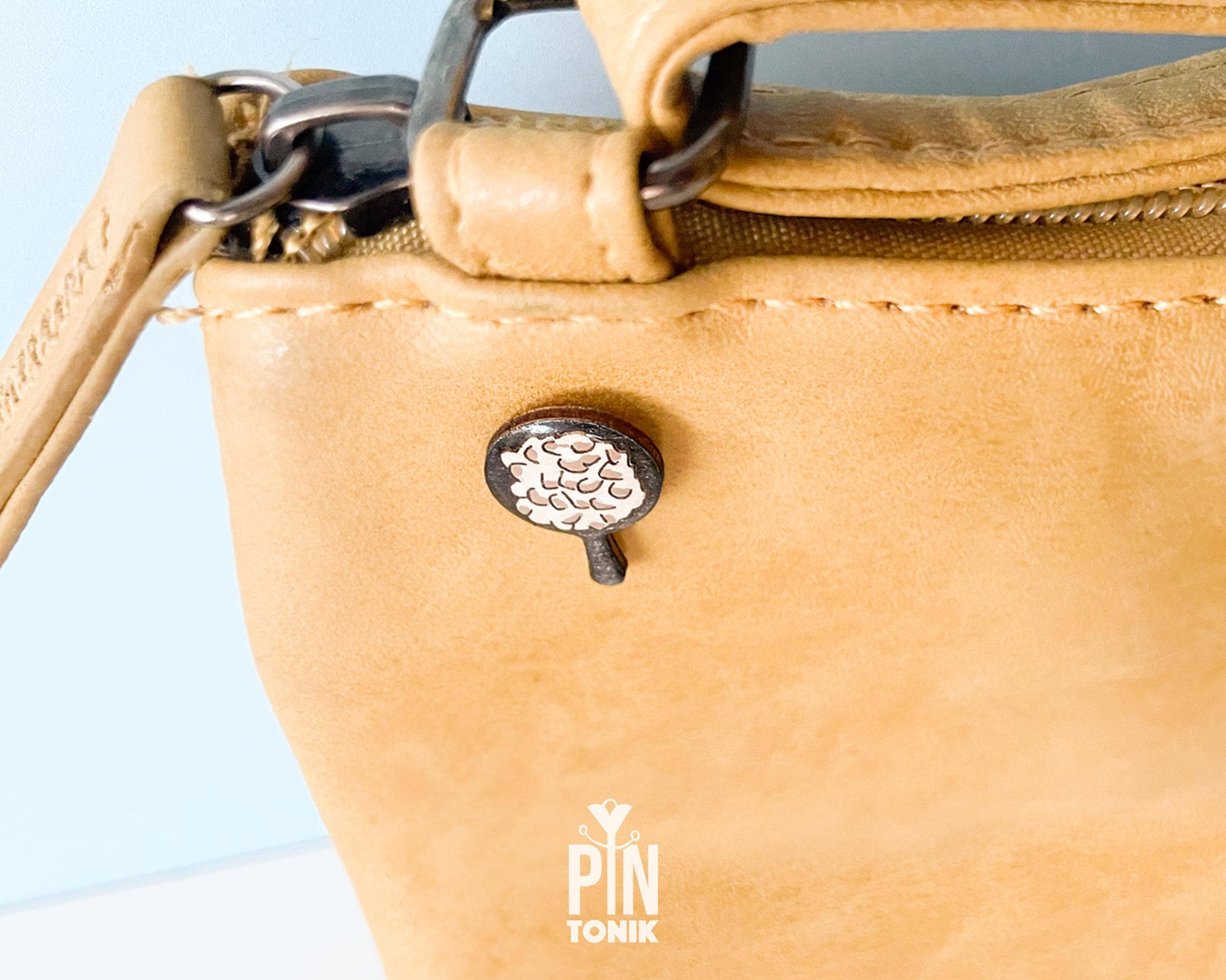 PinTonik - Wholesale Lapel Pin/Button - Omelette Pan Chef & Fried Eggs Lapel Pin4