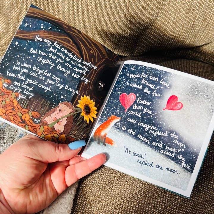 Fox Under The Moon - Wholesale Book - Kids - Hug In A Book mini book