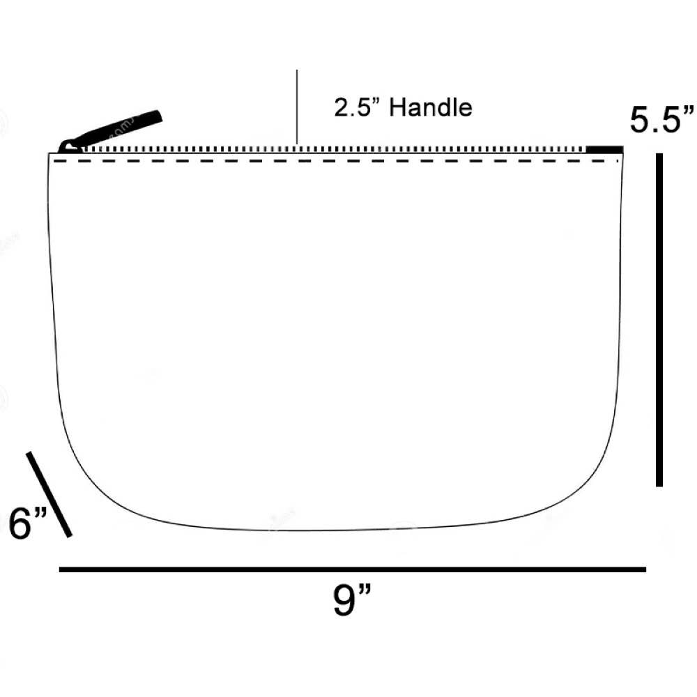 WH Textured Cream Makeup Case Cosmetic Bag for wholesale on Faire4