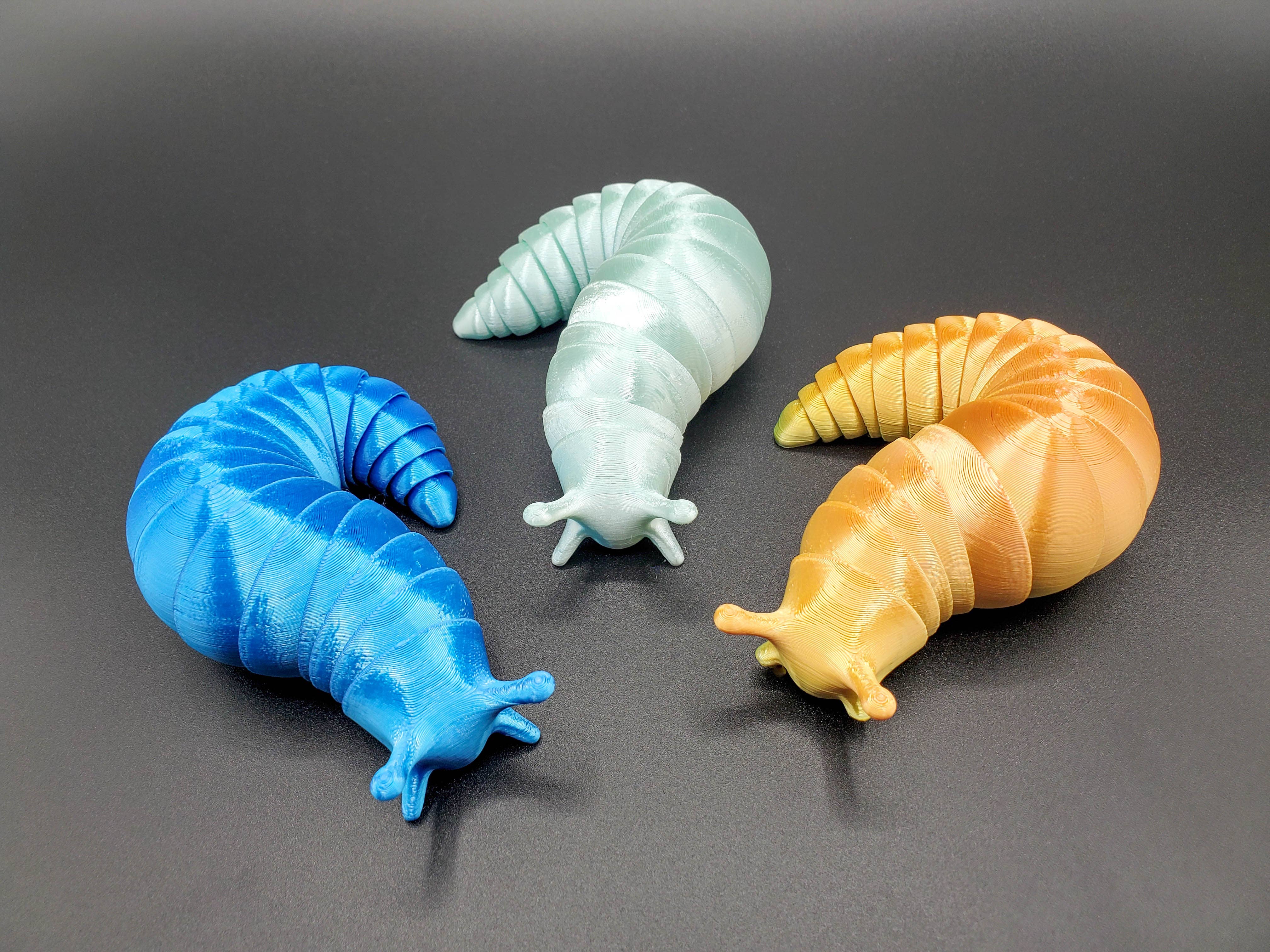 Clever Contraptions - Wholesale Fidget Toy - Kids - Fidget Slug Articulating Stim Toy6