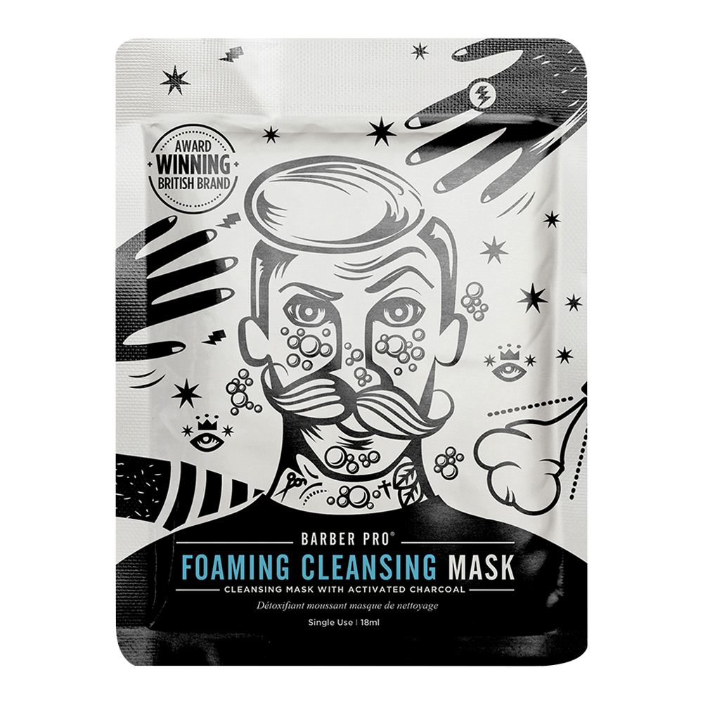BARBER PRO – wholesale Skincare face mask – Men’s – BARBER PRO Foaming Cleansing Mask9