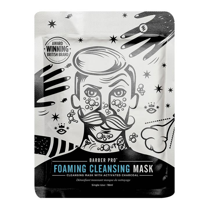 BARBER PRO – wholesale Skincare face mask – Men’s – BARBER PRO Foaming Cleansing Mask9