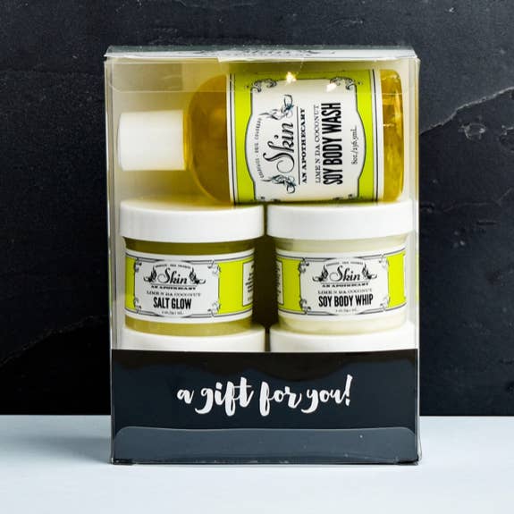 Skin Apothetique - Wholesale Bath & Body Set - Lime N Da Coconut Gift Set0