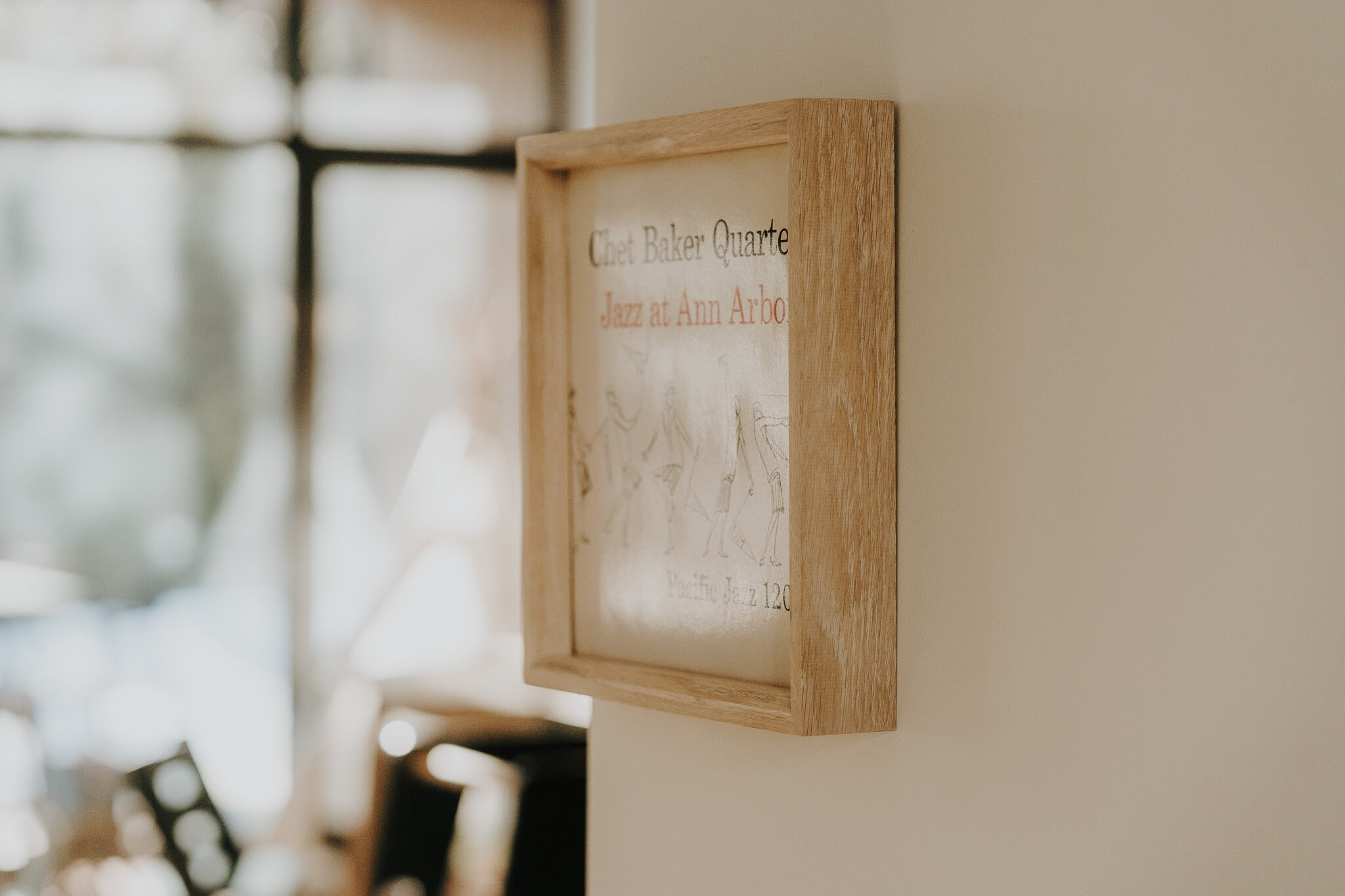 PromiDesign - Wholesale Wall Accent - Oak Vinyl Record Frame for 12-Inch LP Wall or Shelf Display2