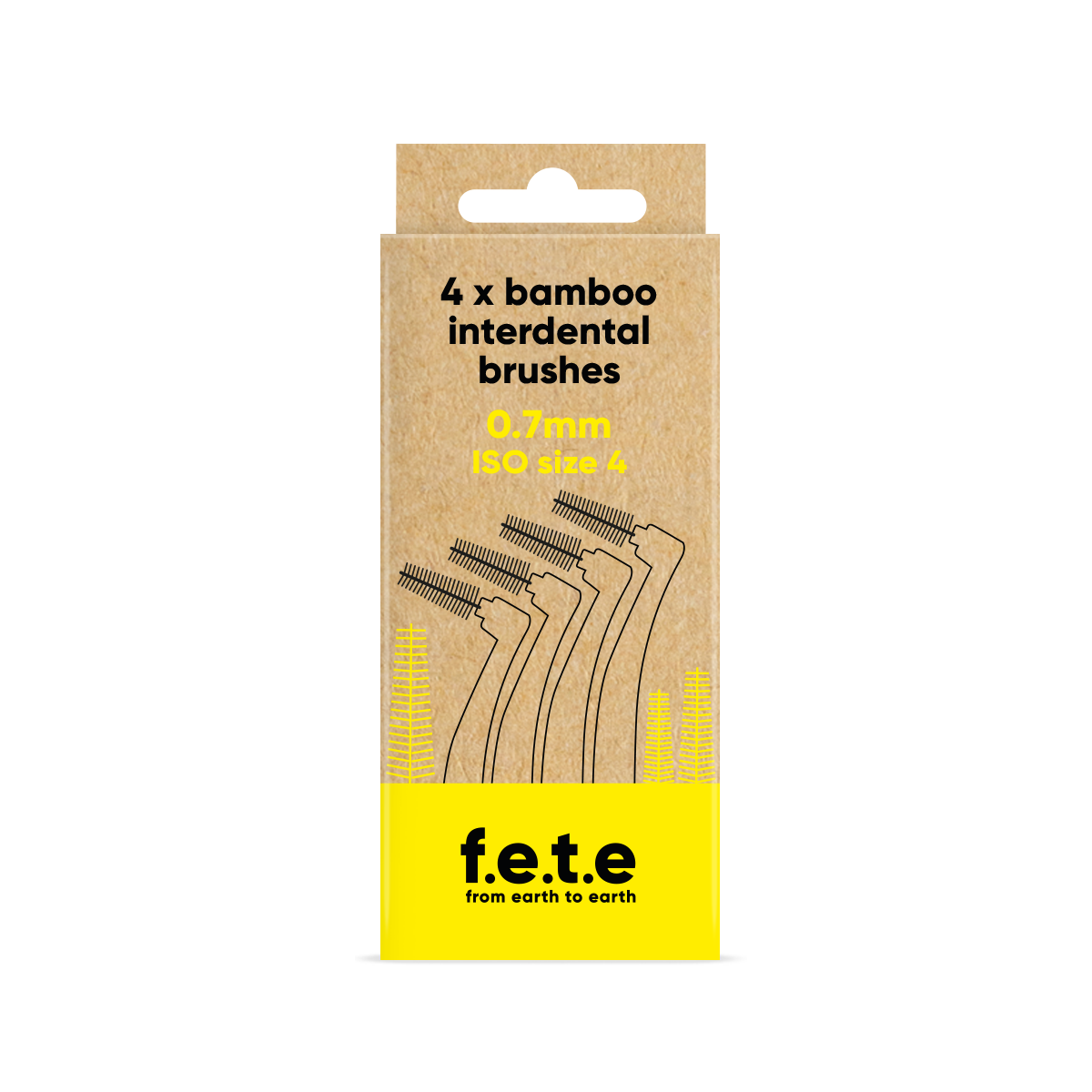 from earth to earth - Vente Brosses à dents - f.e.t.e | Brosse interdentaire, avec fil torsadé4