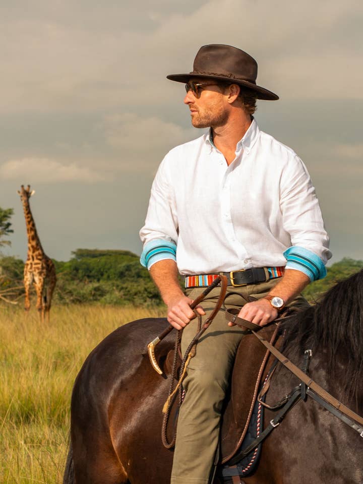 White Linen Shirt - Button Down Collar for wholesale by KOY CLOTHING