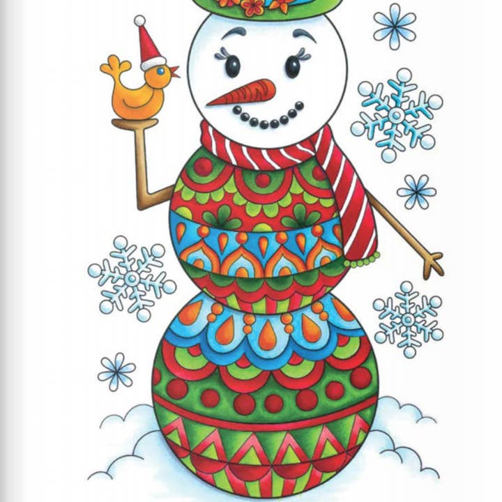 Wellspring - Wholesale Colouring book – Child & baby - Coloring Book - Color Christmas2