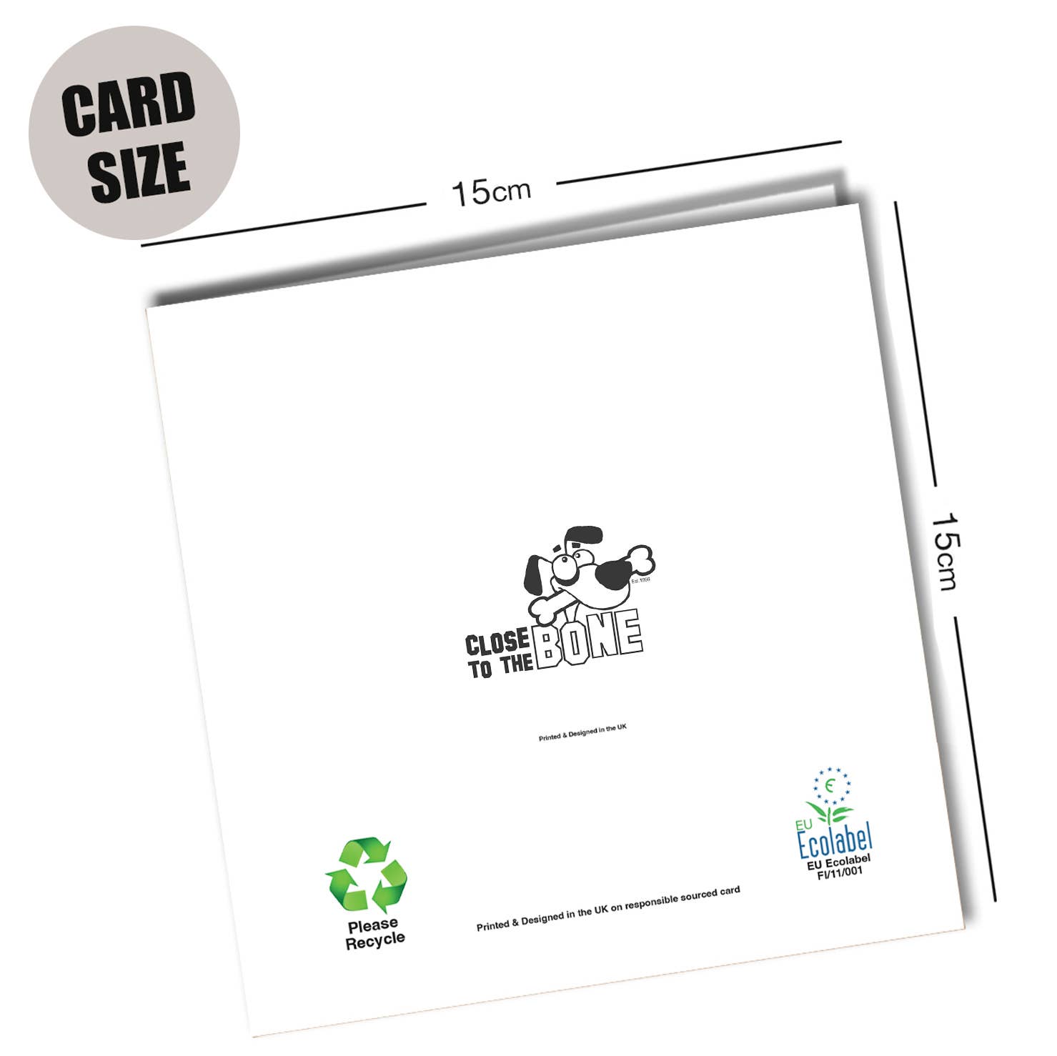 Close to the Bone Greeting Cards and Gifts – Engroshandel Babykort – Mor og Far i Bliver – Graviditets Baby Shower Kort1