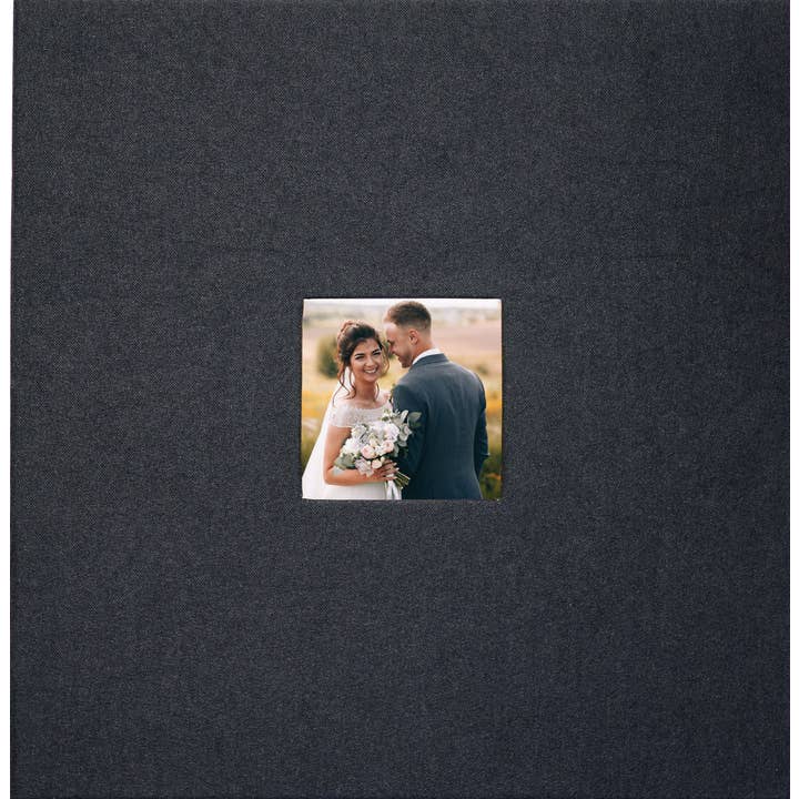Peter Pauper Press - Wholesale Photo Album - Black Deluxe Photo Album (Holds 200 photos)