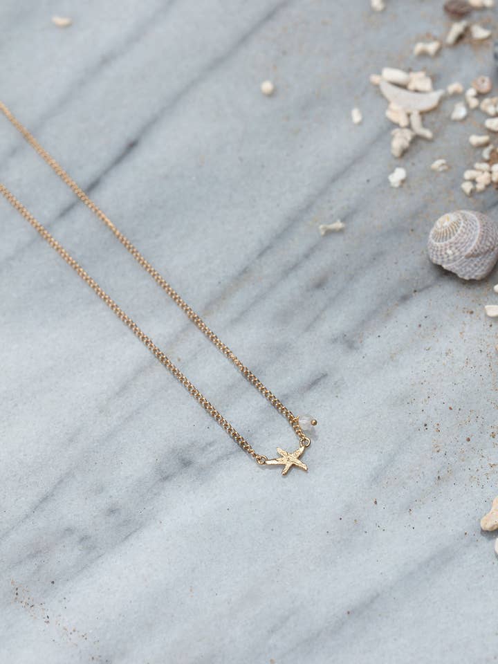 Pendentif étoile de mer pour la vente par Amanda Coleman Jewelry